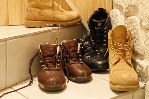 Collection de mes chaussures Timberland